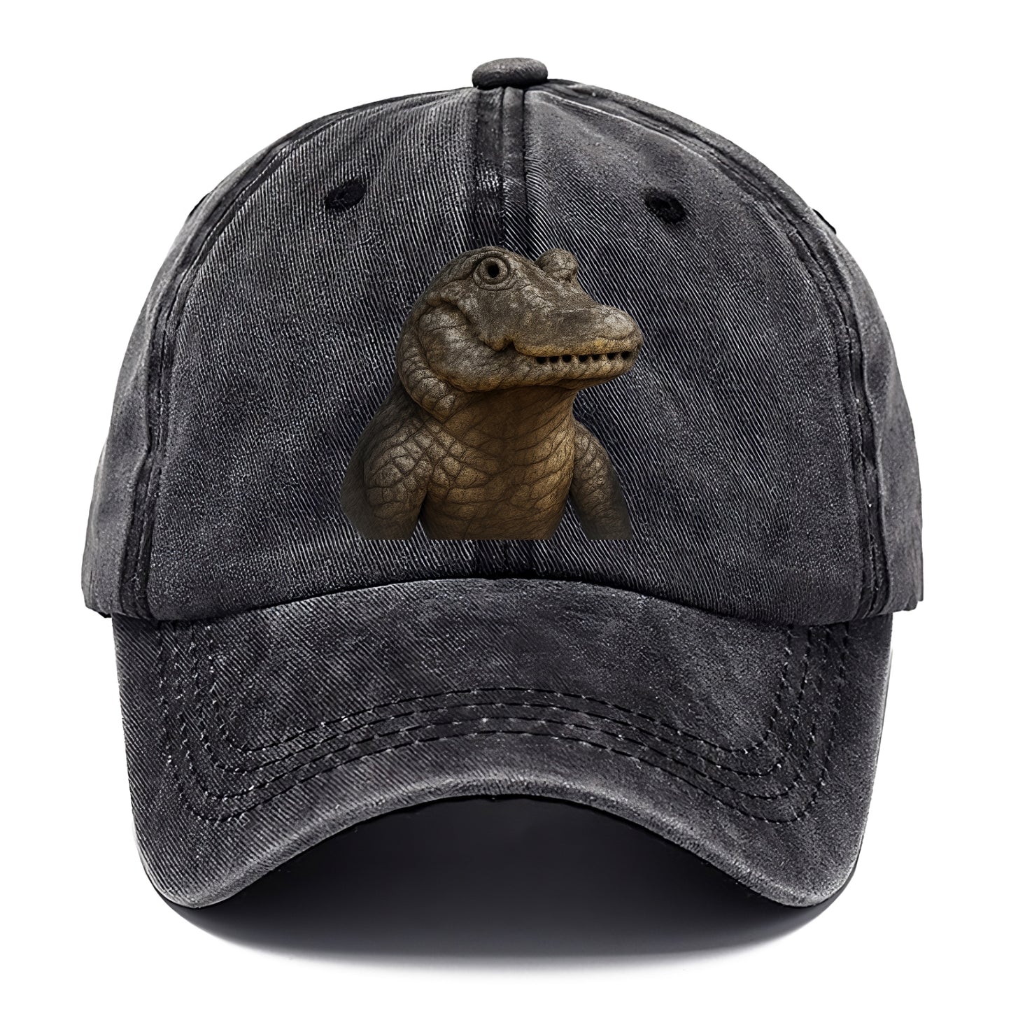 alligator portrait design Hat
