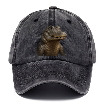 alligator portrait design Hat