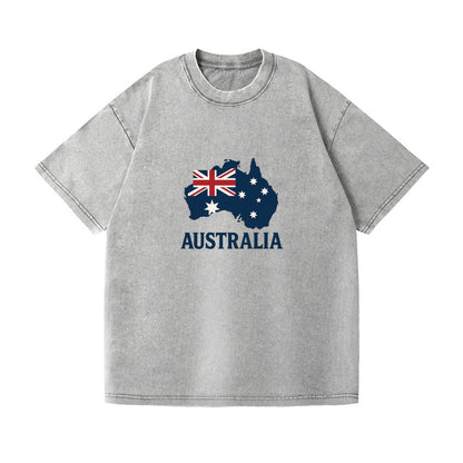 Australian Flag and Map Hat