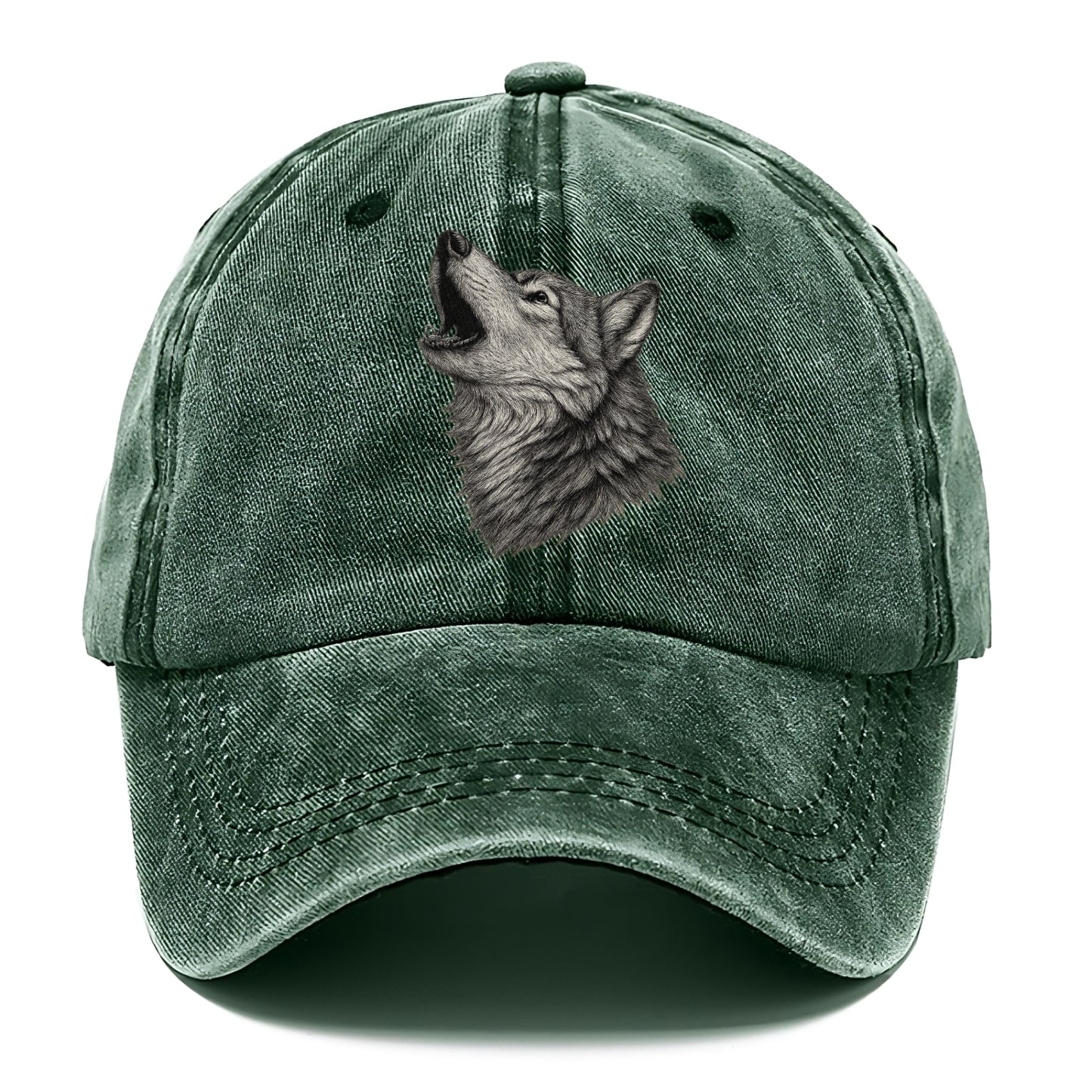 wolf howling Hat