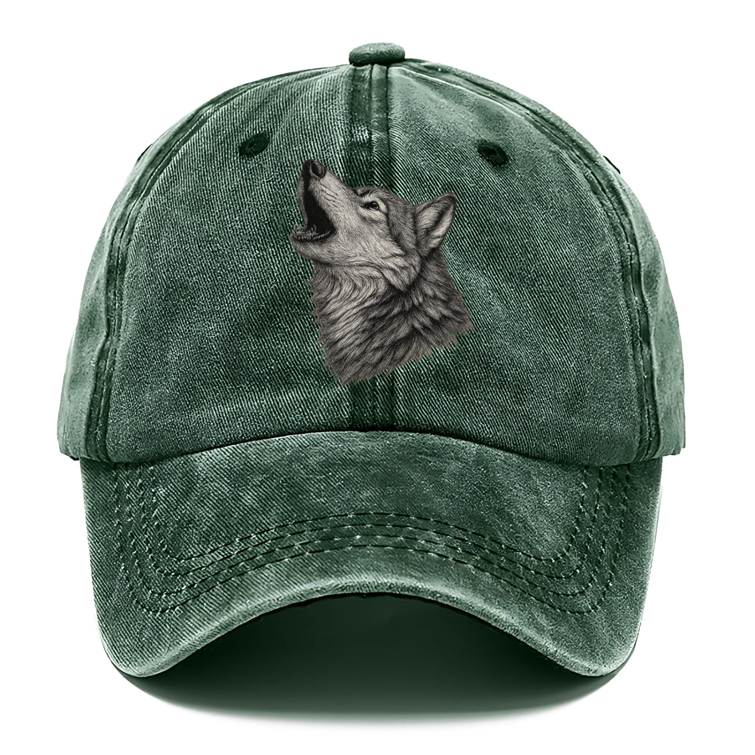 wolf howling Hat