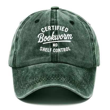 certified bookworm no shelf control Hat