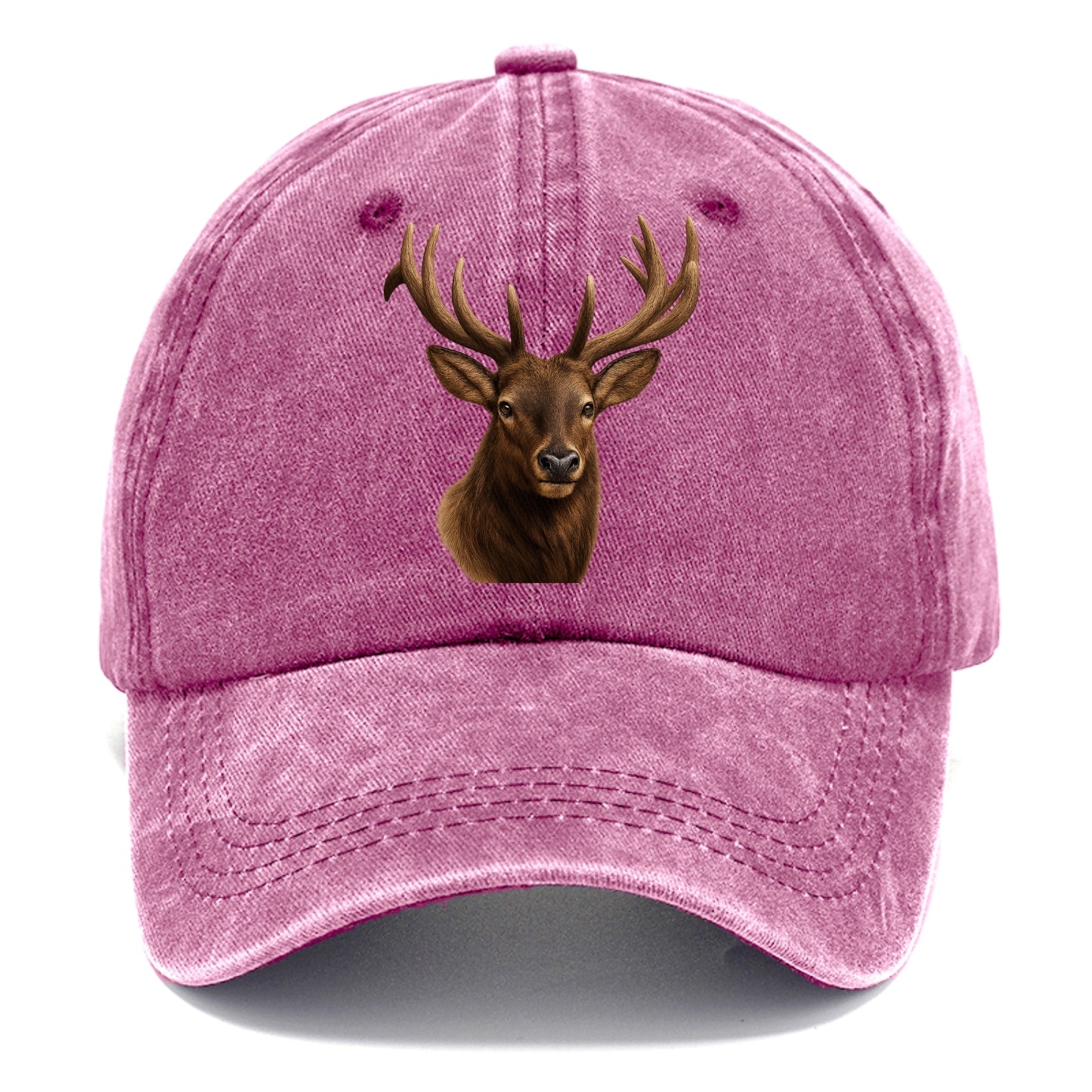 elk portrait design Hat