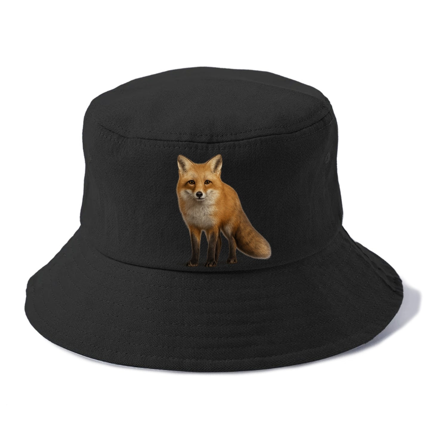 portrait of a red fox Hat