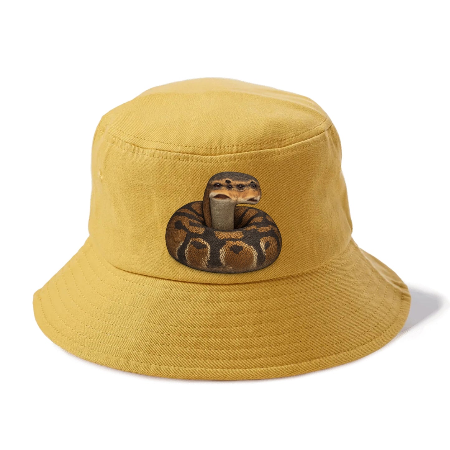 snake portrait design Hat