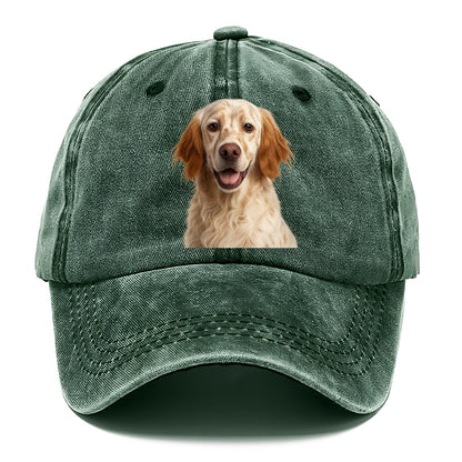 english setter: elegant field companion Hat