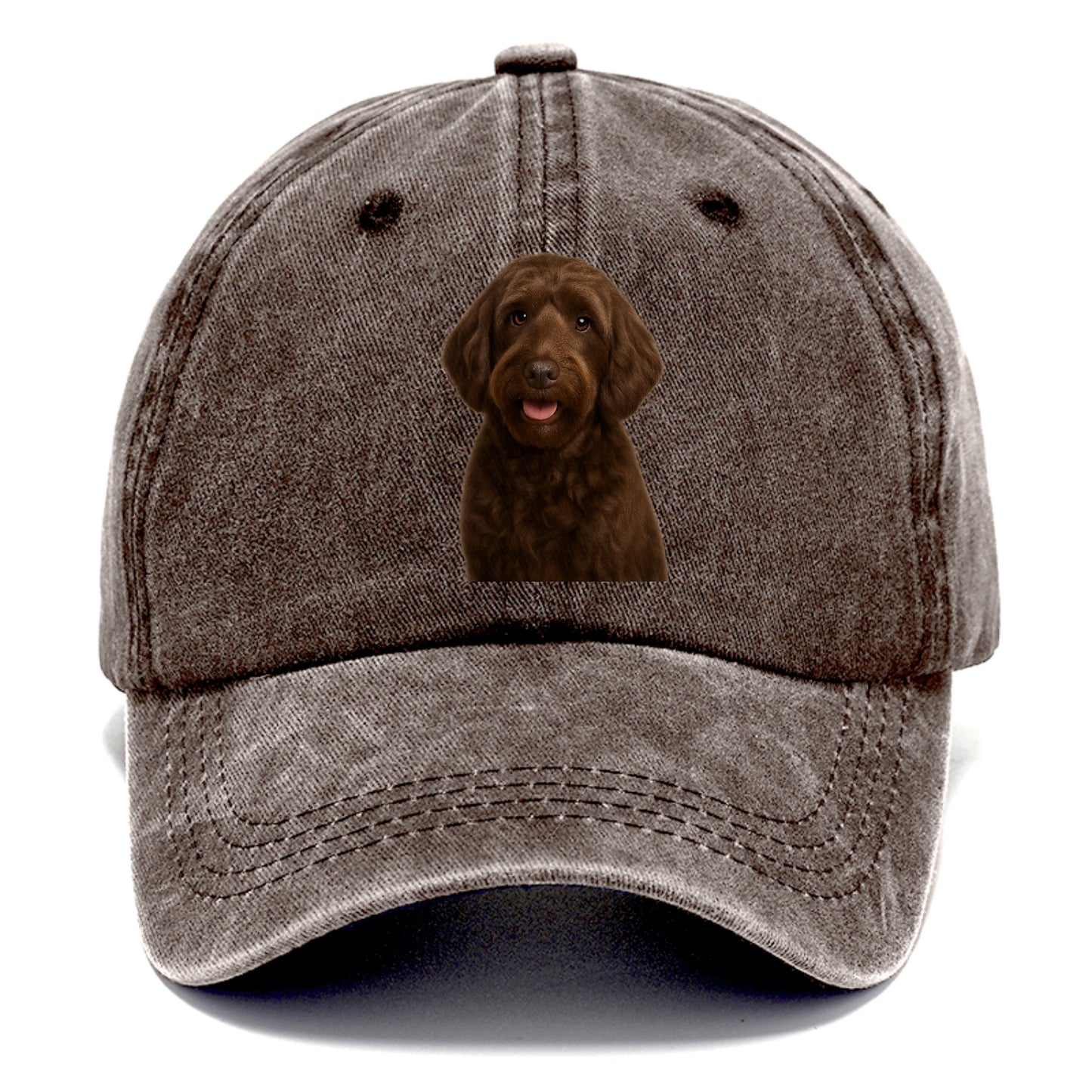 labradoodle portrait design Hat