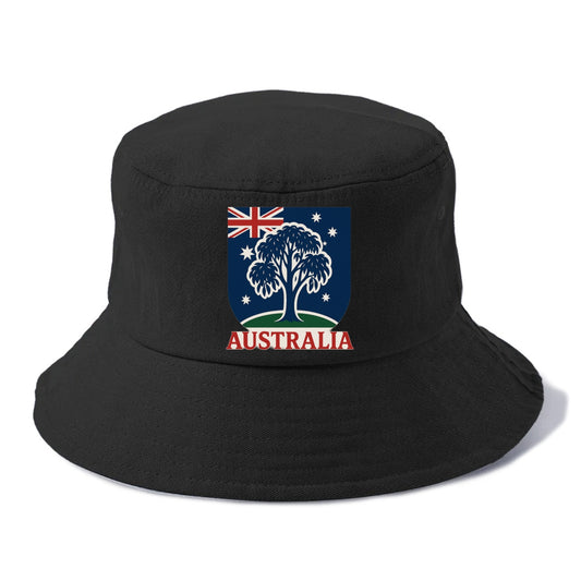 Australian Emblem with Text Hat