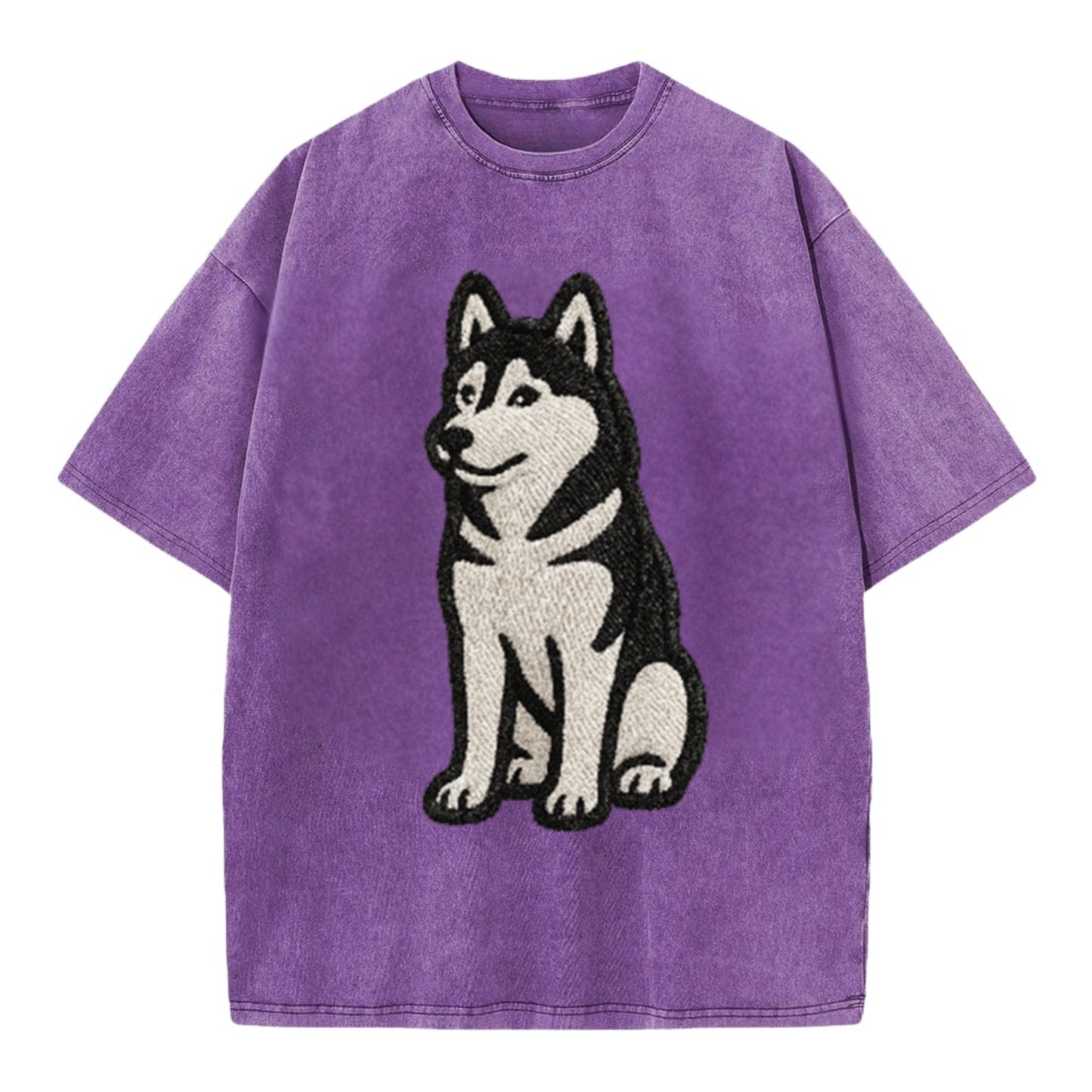 siberian-husky-black-white-loyal-spirit Hat