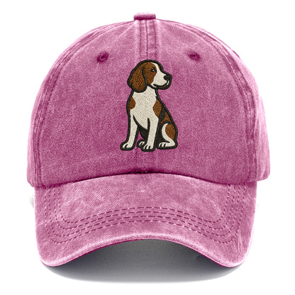 english-springer-spaniel-liver-white-loyal-companion Hat