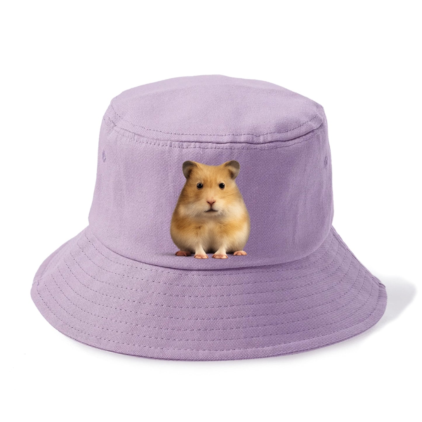 cute realistic hamster illustration portrait Hat