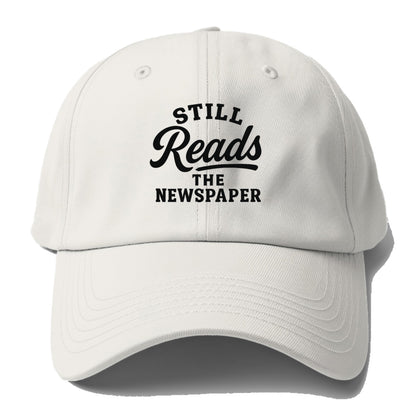 vintage newspaper reader hat design Hat