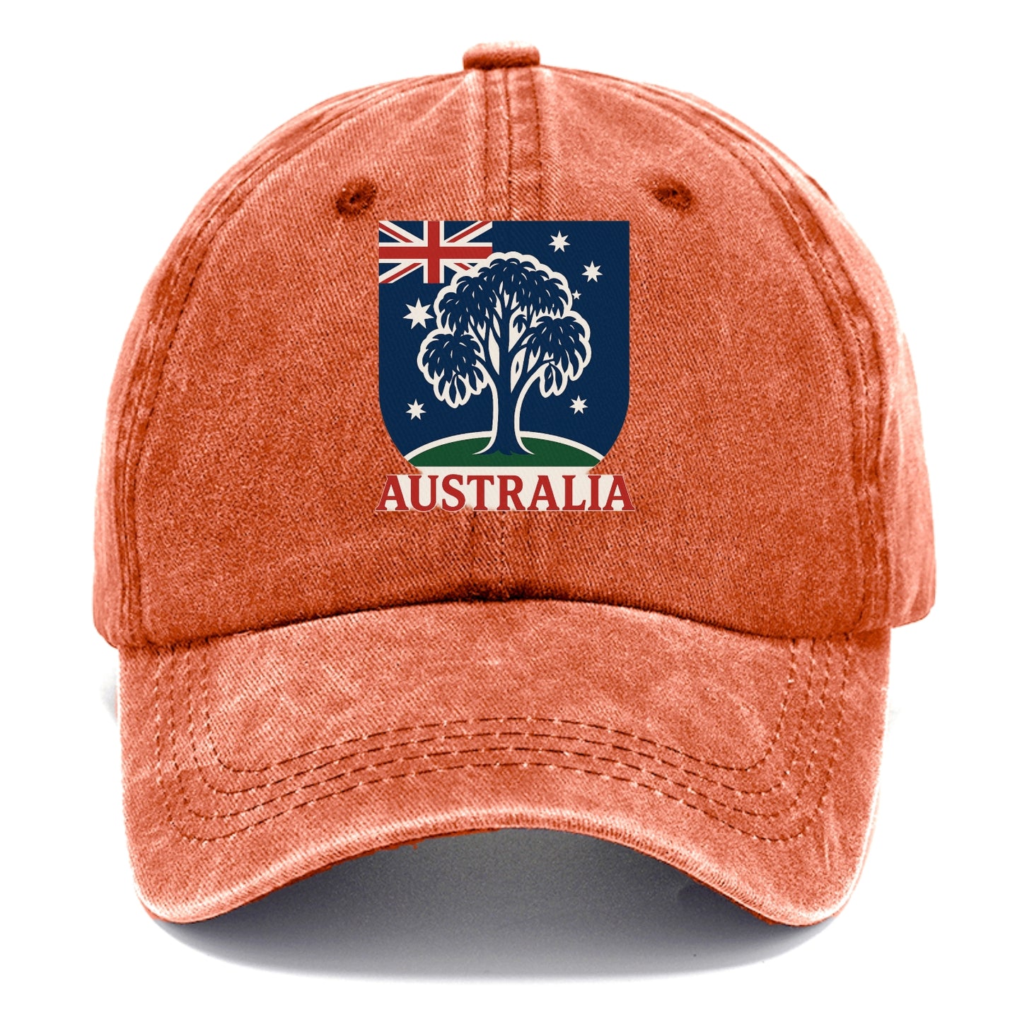 Australian Emblem with Text Hat