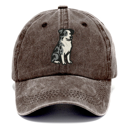 miniature-american-shepherd-blue-merle-loyal-spirit Hat