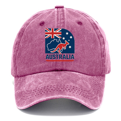 Australian Flag and Wildlife Hat