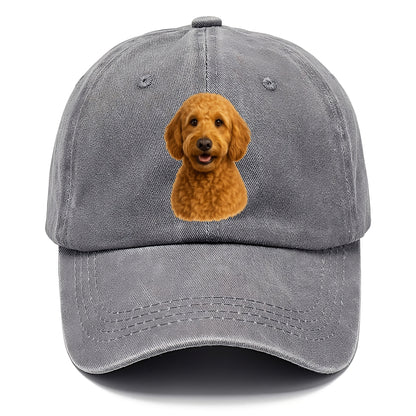 goldendoodle portrait design Hat
