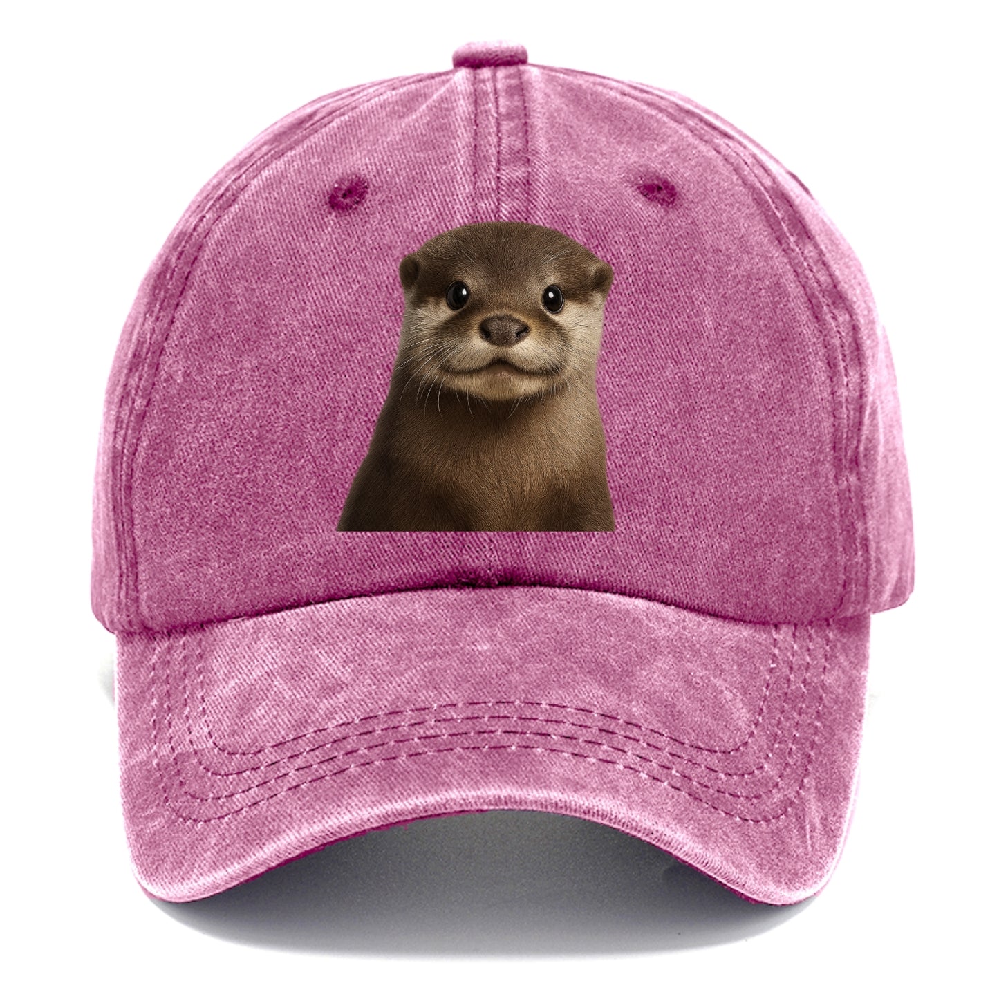 otter portrait design Hat