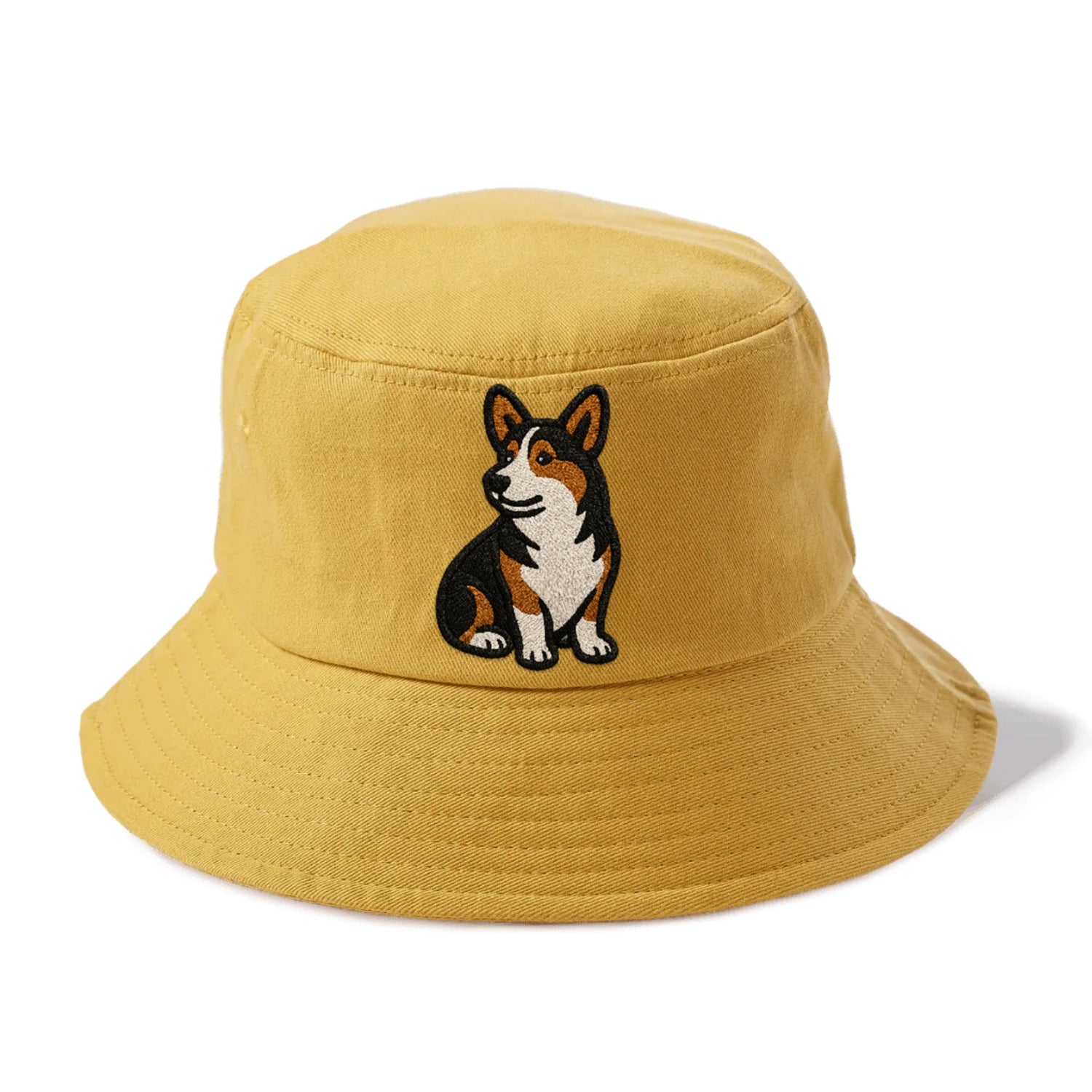 tricolor-corgi-playful-spirit Hat