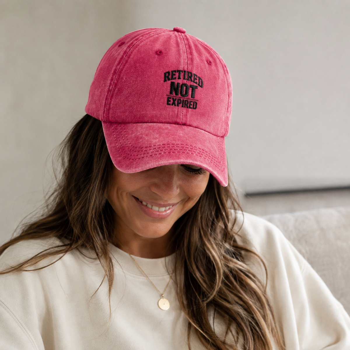 Retired Not Expired Classic Cap – editorial product image