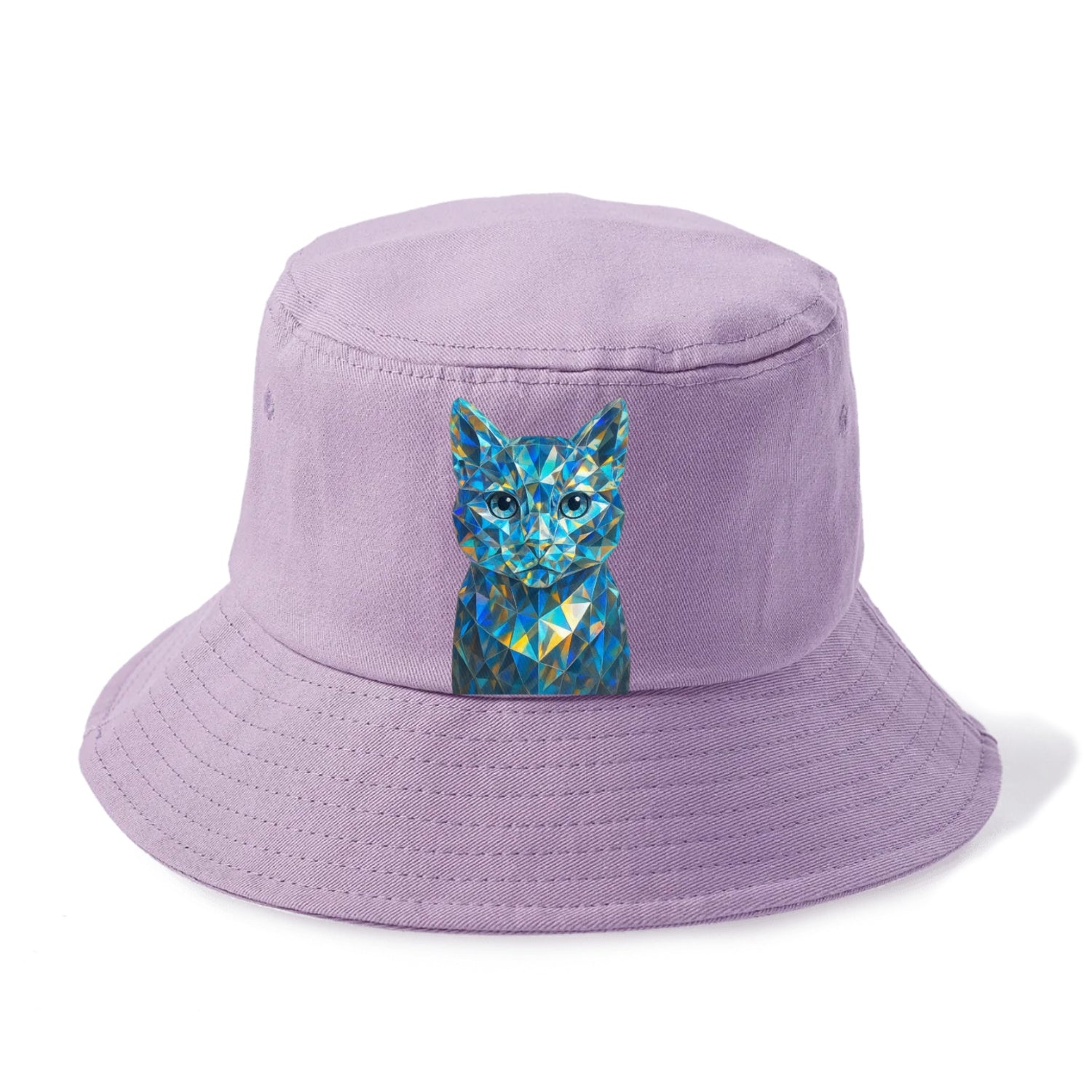 crystal prism portrait design Hat