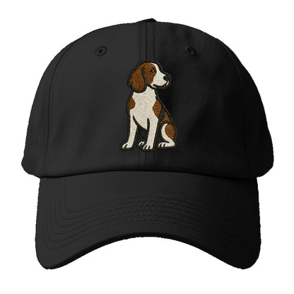english-springer-spaniel-liver-white-loyal-companion Hat