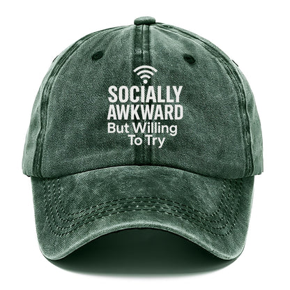 socially awkward Hat