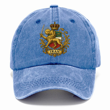 iran royal lion logo Hat