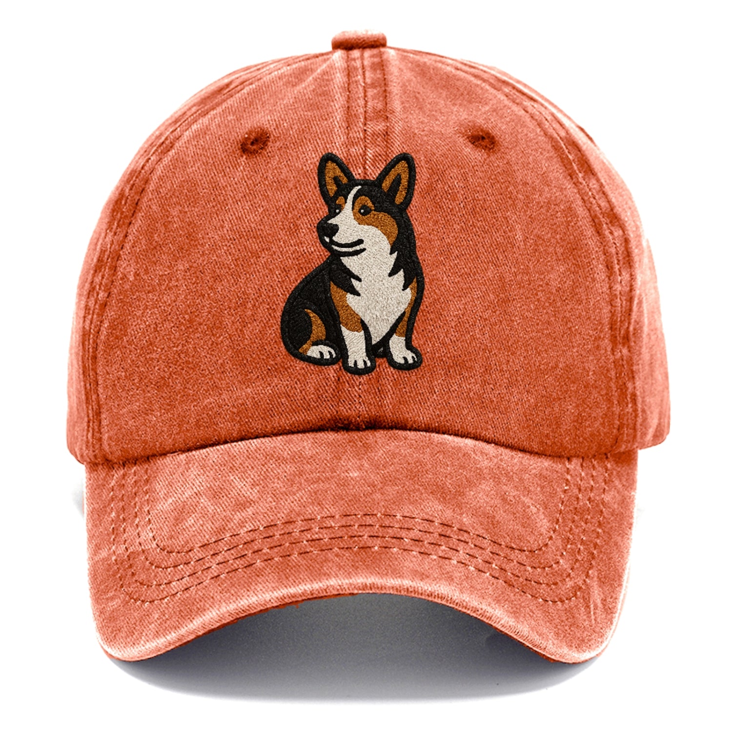 tricolor-corgi-playful-spirit Hat