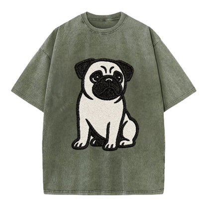 black-pug-charming-companion Hat