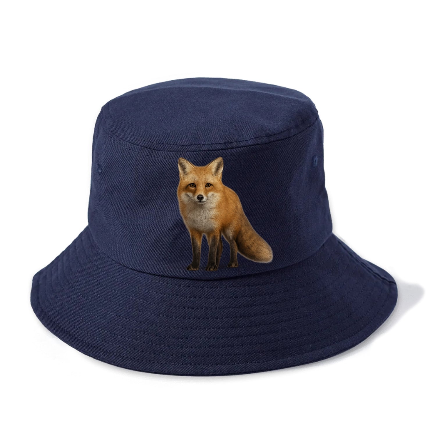 portrait of a red fox Hat
