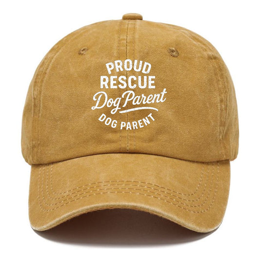 proud rescue dog parent design Hat