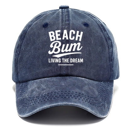 beach bum living the dream Hat