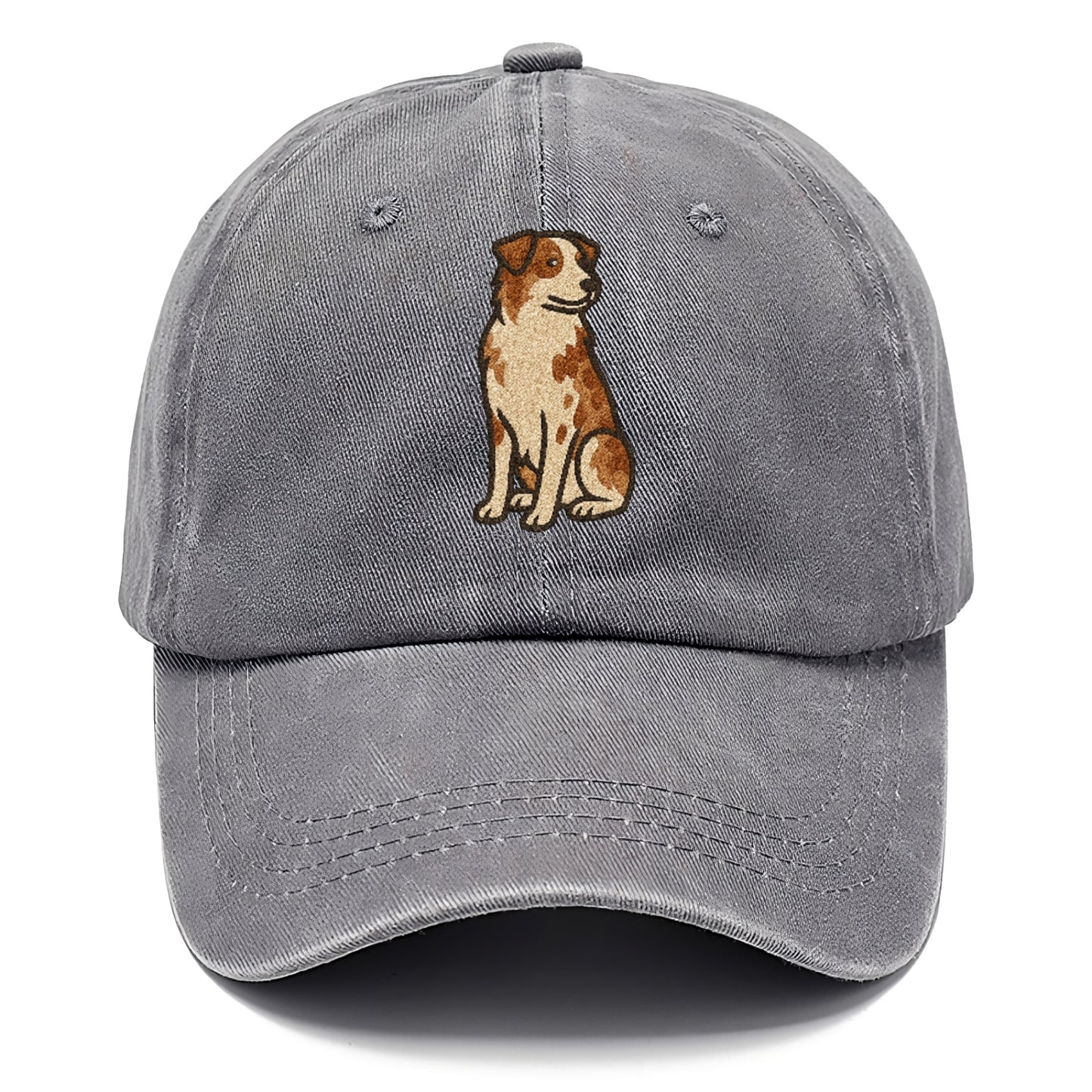 australian-shepherd-red-merle-vibrant-spirit Hat
