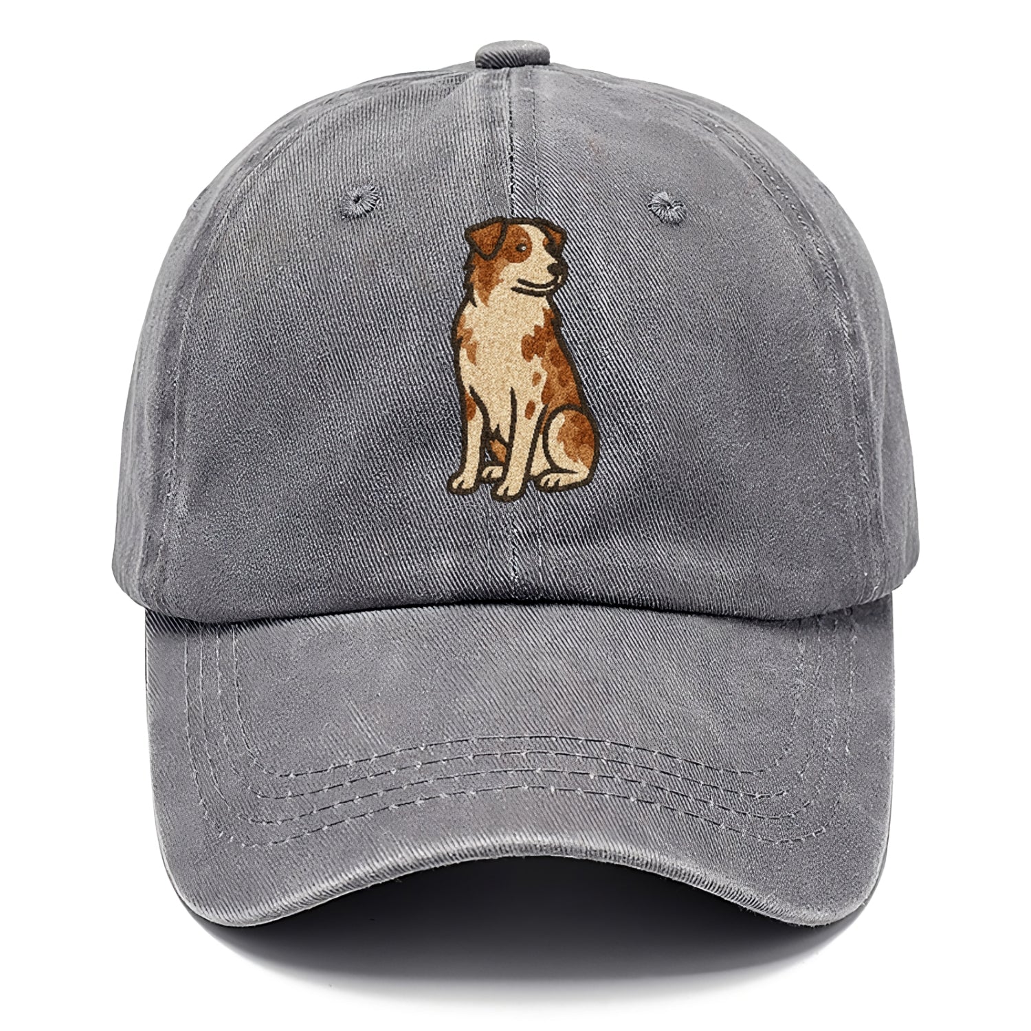 australian-shepherd-red-merle-vibrant-spirit Hat