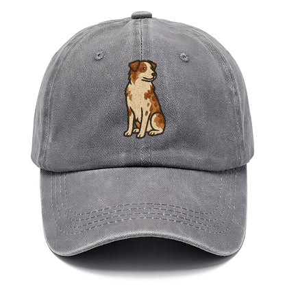australian-shepherd-red-merle-vibrant-spirit Hat