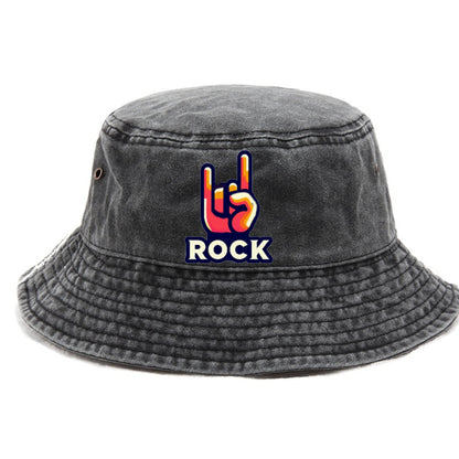 hand horn rock 2 Hat
