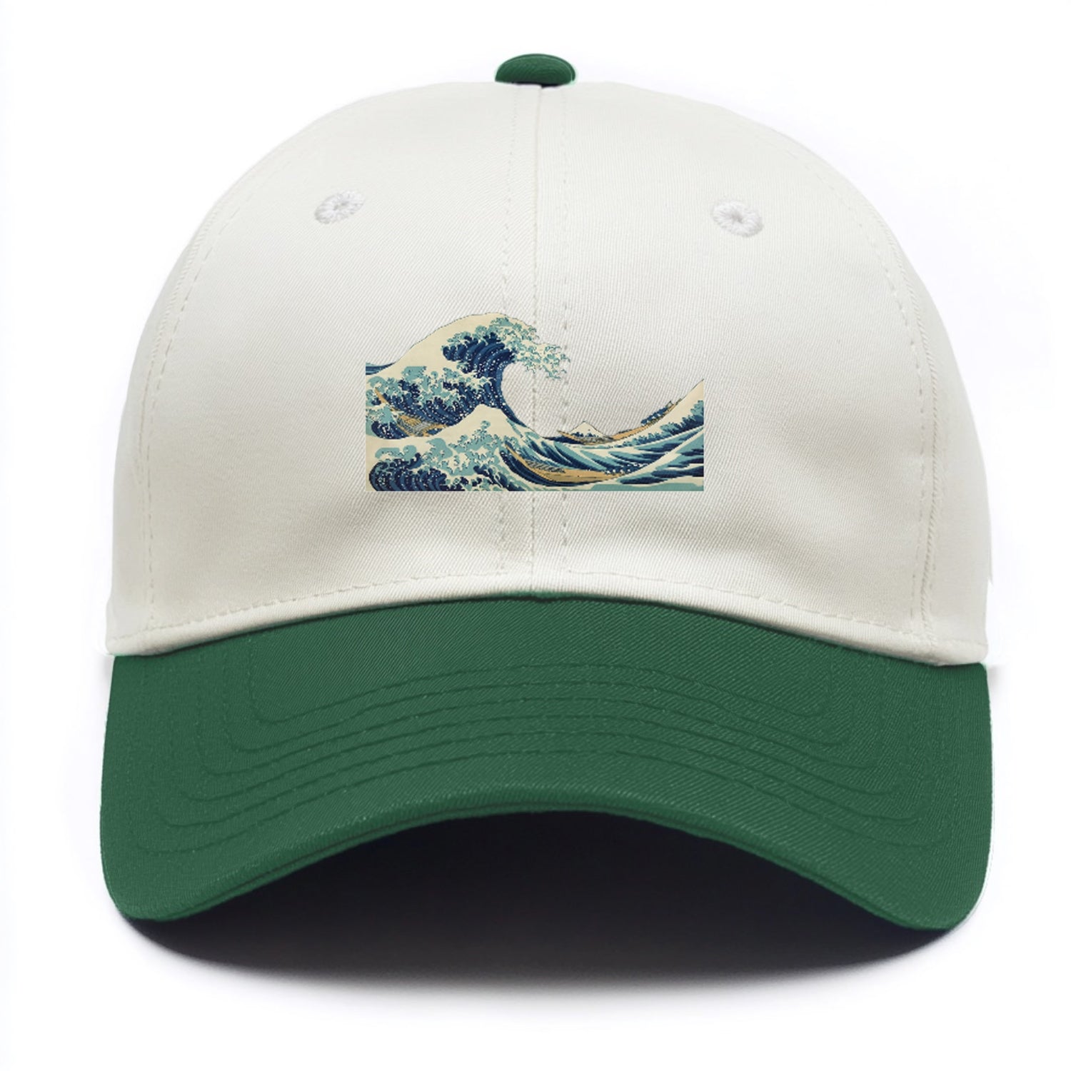 The Great Wave Off Kanagawa Two Tone Cap – Pandaize