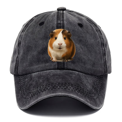adorable guinea pig portrait design Hat