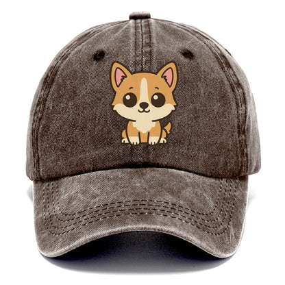 charming-corgi-wagging-heart Hat
