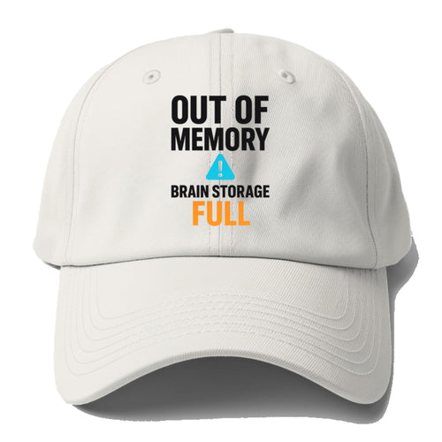 Out Of Memory Baseball Cap