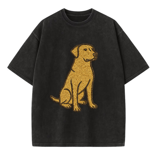 Labrador Retriever Yellow Lab Sitting Pose Hat
