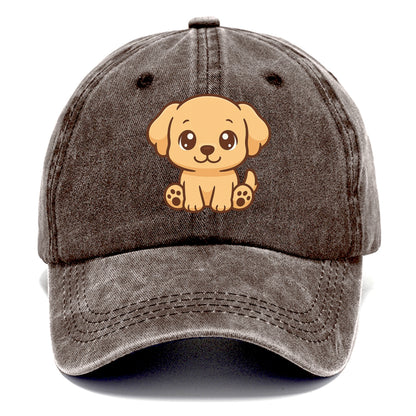 golden-retriever-pure-joy Hat