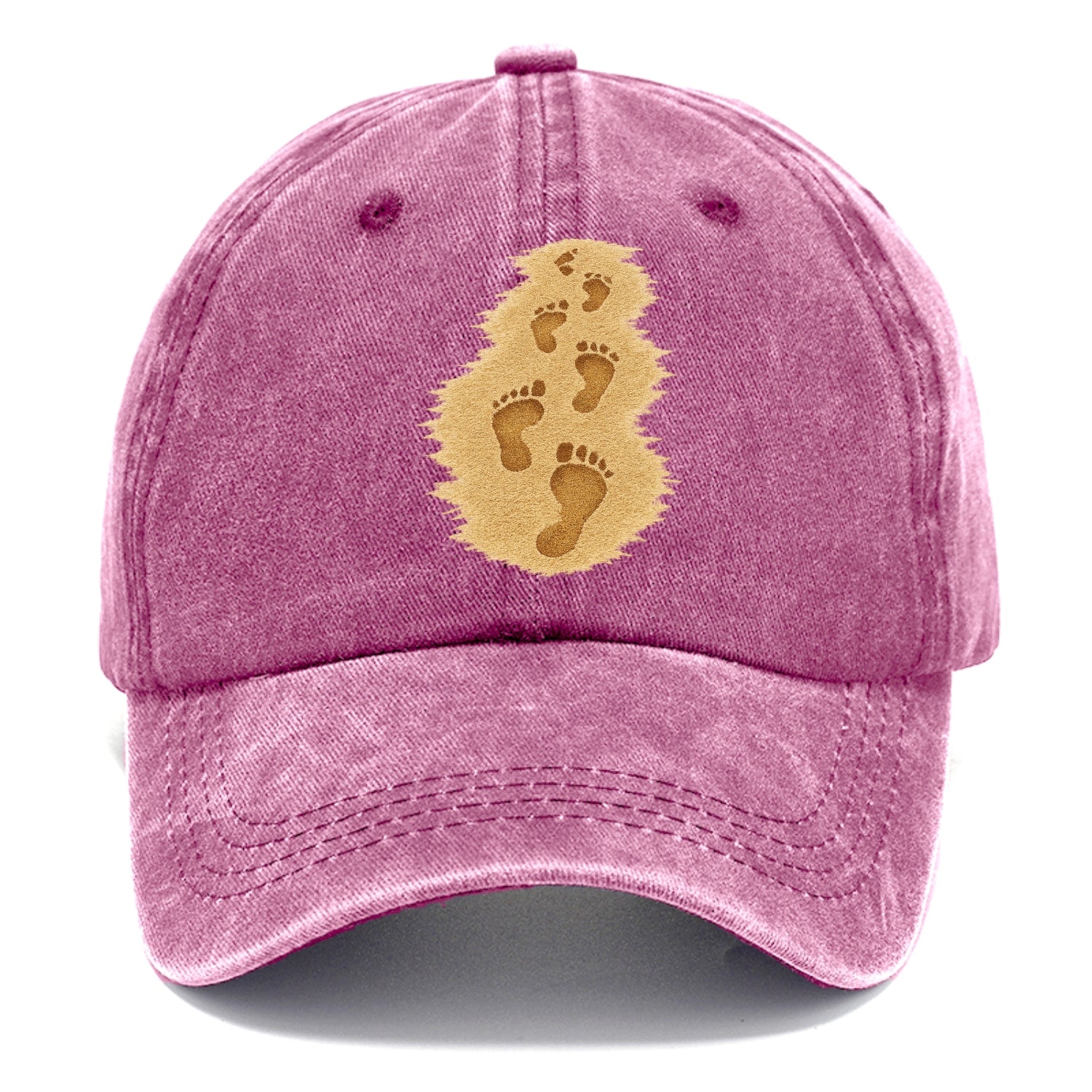 golden steps on sandy shores Hat