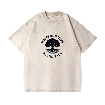 roots run deep stand tall Hat