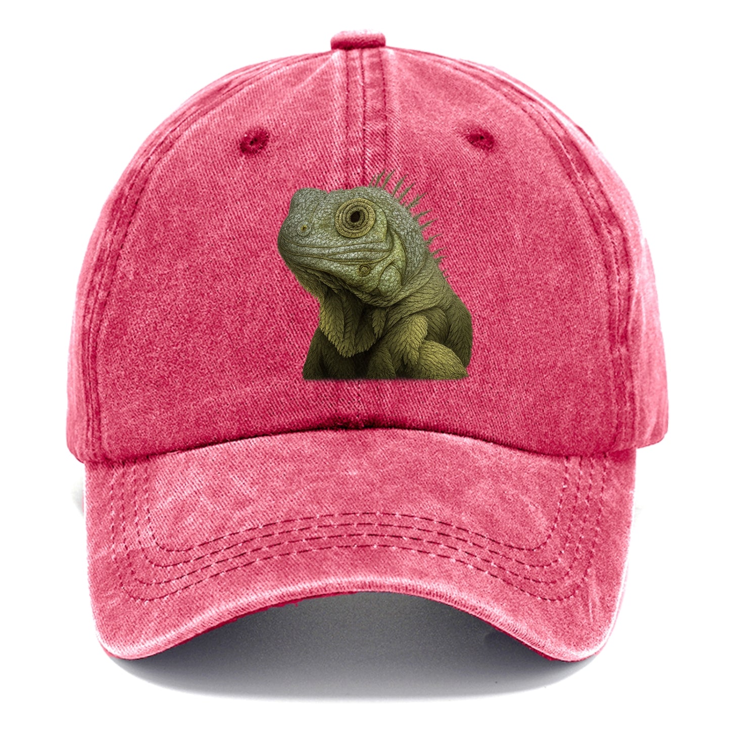 iguana portrait design Hat