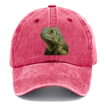 iguana portrait design Hat