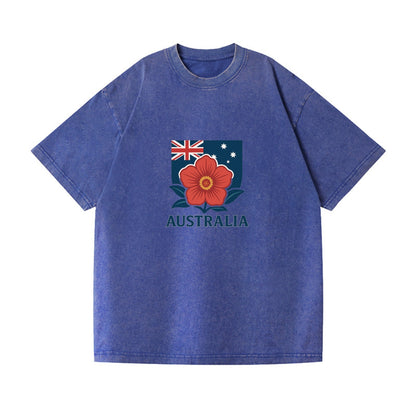 Australian Patriotic Floral Hat