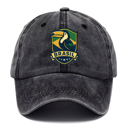 brazilian toucan heritage logo Hat