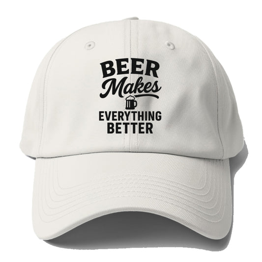 brewed serenity better with beer Hat