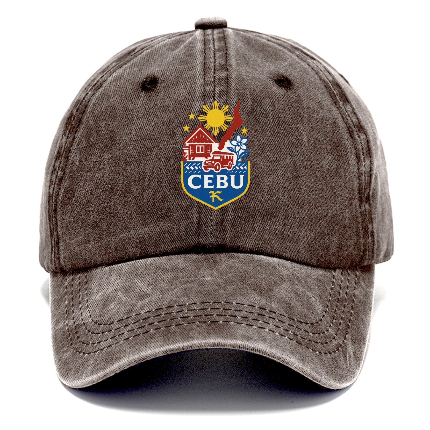 cultural travel emblem Hat